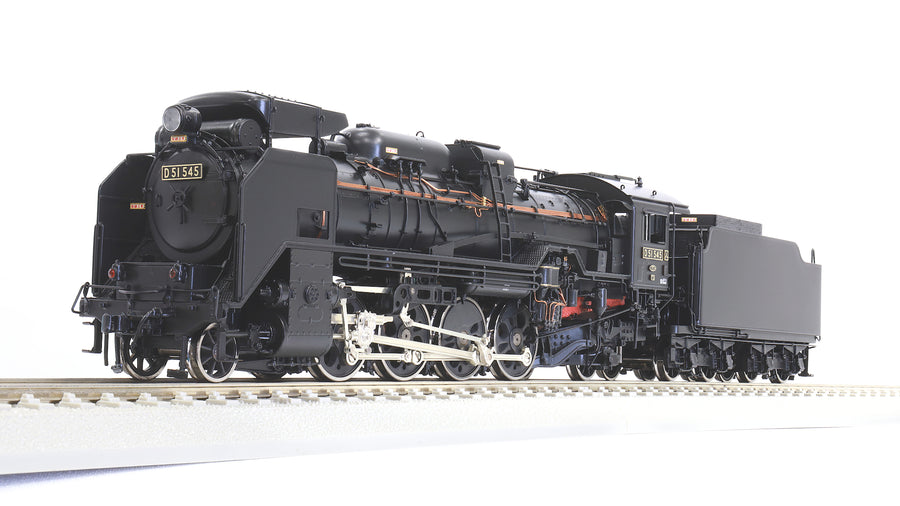 11101 D51 Steam Locomotive (Hisatsu Line Heavy Equippment Version, No.545)